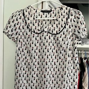 Kitschy adorable Kitty shirt !